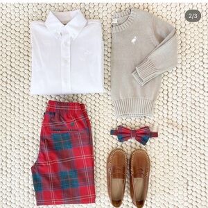 The Beaufort Bonnet Company Prep School Pants in Middleton Place Plaid **NWT**